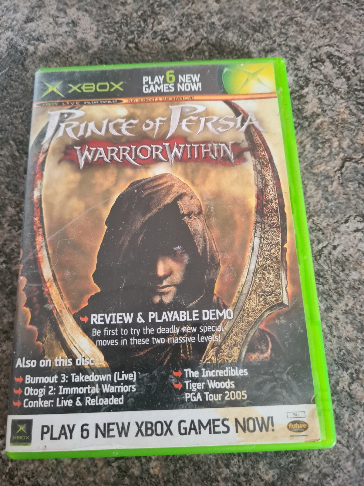 Prince of Persia Warrior Within Xbox Demo Disc, Spelcomputers en Games, Games | Xbox Original, Avontuur en Actie, Gebruikt, 1 speler