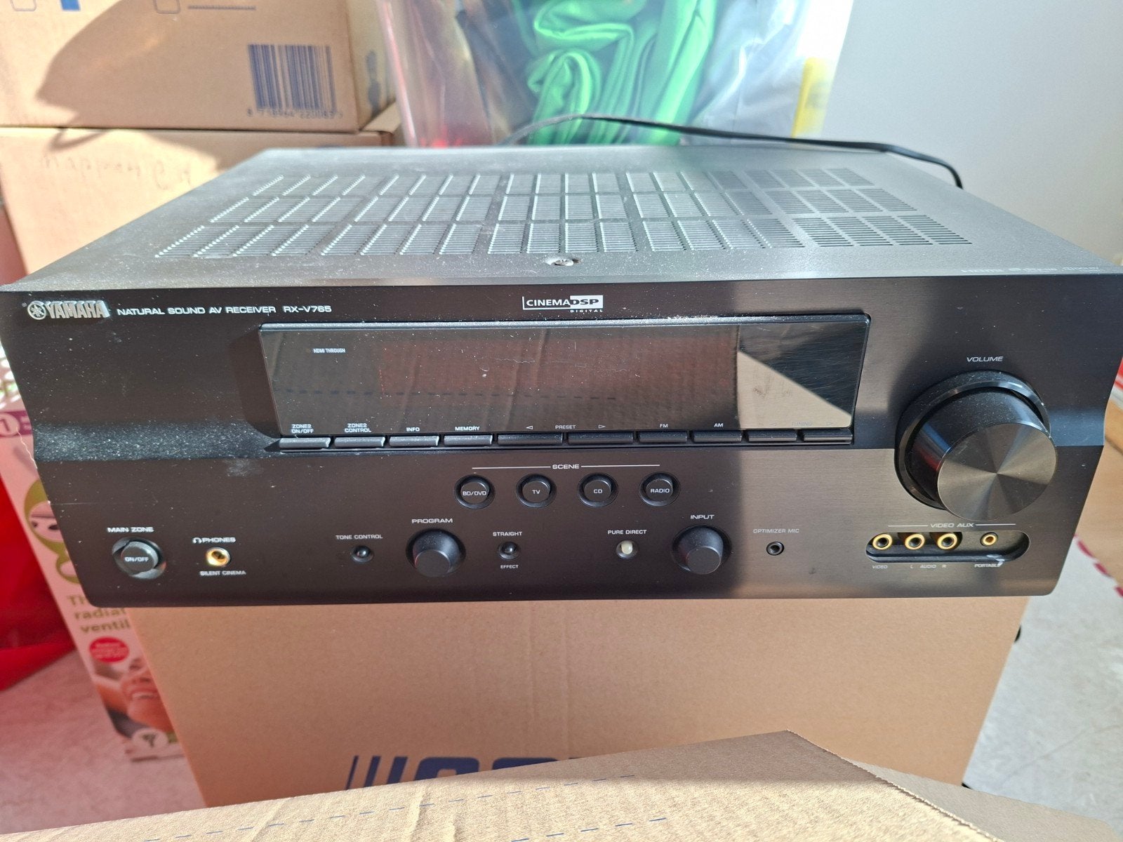 Yamaha Receiver RX-V765 met optionele speakers, Ophalen of Verzenden, Yamaha