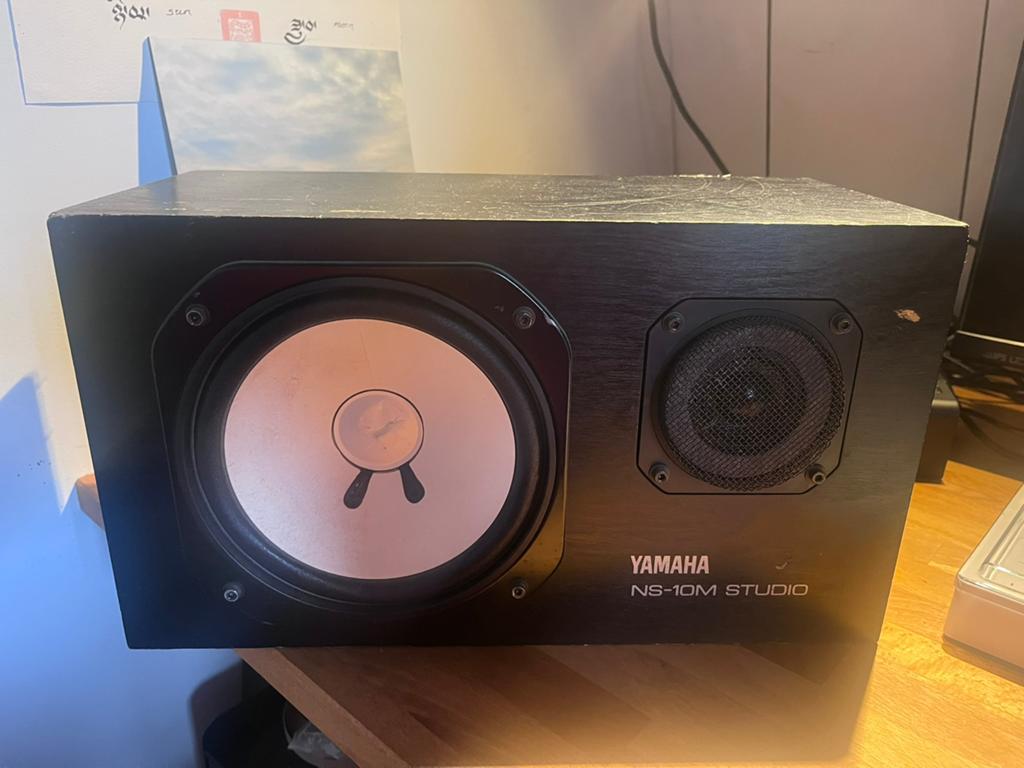 Yamaha NS-10M Studio Monitor - Klassieker!, Ophalen, Zo goed als nieuw, Front, Rear of Stereo speakers, Overige merken