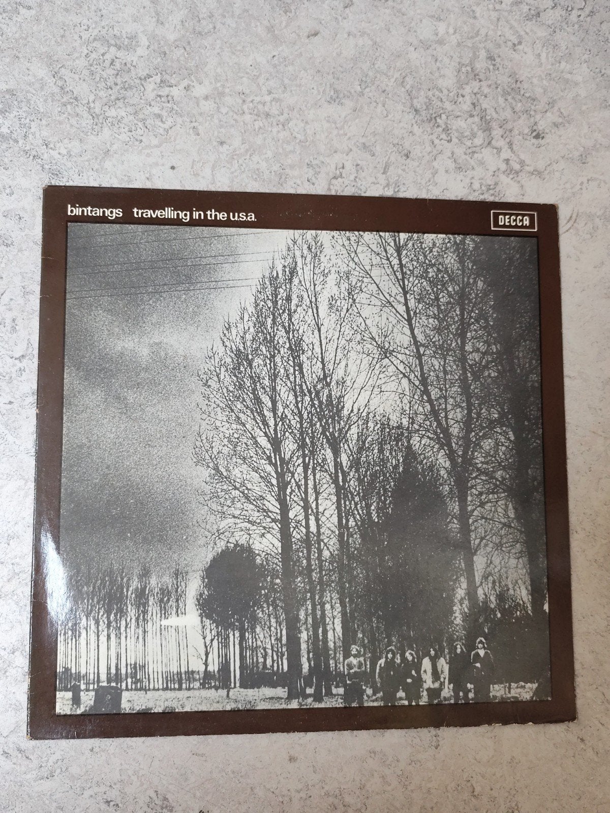 Bintangs - Travelling in the U.S.A. LP (Decca, 1969), LP, Rock, Gebruikt, Originele persing