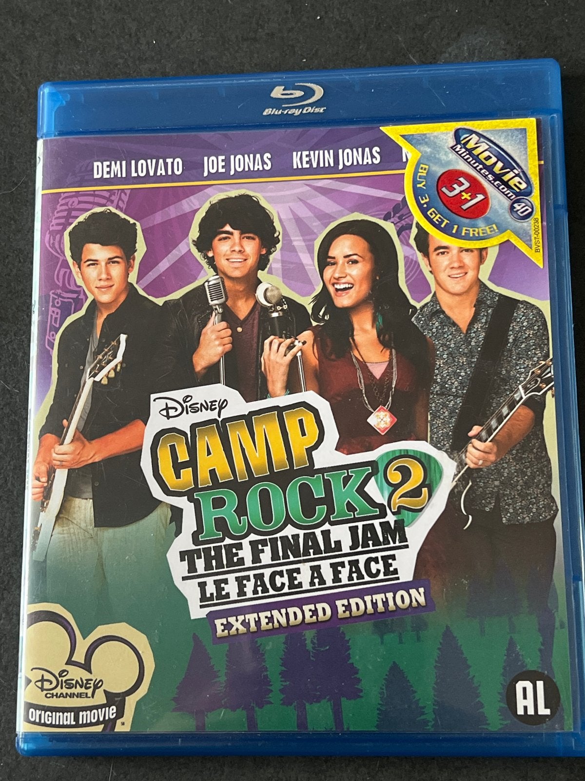 Camp Rock 2: The Final Jam - Blu-ray (Extended Edition), Cd's en Dvd's, Blu-ray, Ophalen of Verzenden, Zo goed als nieuw, Kinderen en Jeugd