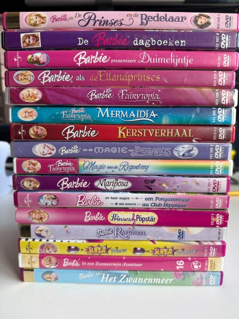 Barbie Collectie DVD, Alle leeftijden, Nederlands, Zo goed als nieuw, Ophalen of Verzenden