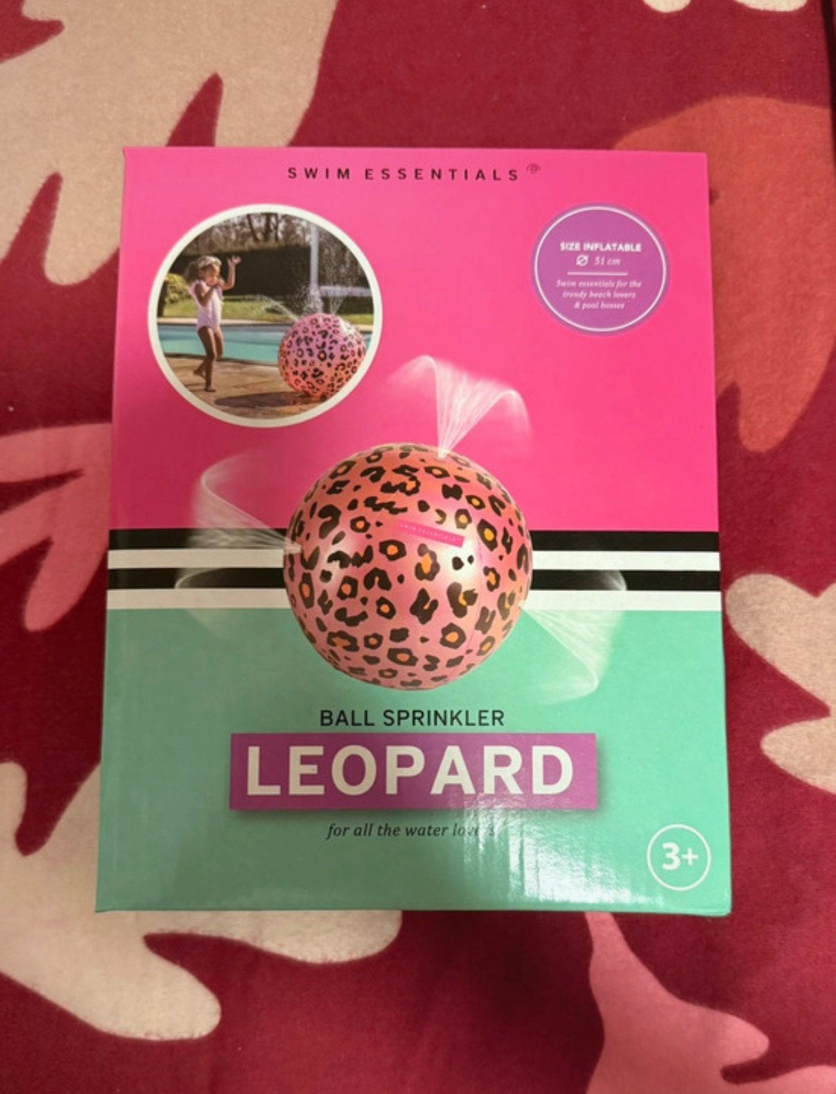 Swim essentials watersproeier bal nieuw, Kinderen en Baby's, Speelgoed | Buiten | Opblaasfiguren, Ophalen of Verzenden, Nieuw