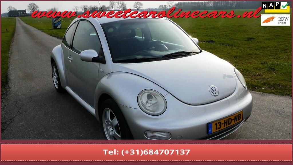 Volkswagen New Beetle 1.6,Airco,Elec.pakket,Cruise,Lmv's..NI, Auto's, Gebruikt, 4 stoelen, Alcantara, Bedrijf