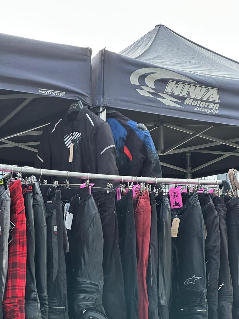 Tweedehands Motorkleding Markt (2e Paasdag)!!!, Ophalen, Tweedehands