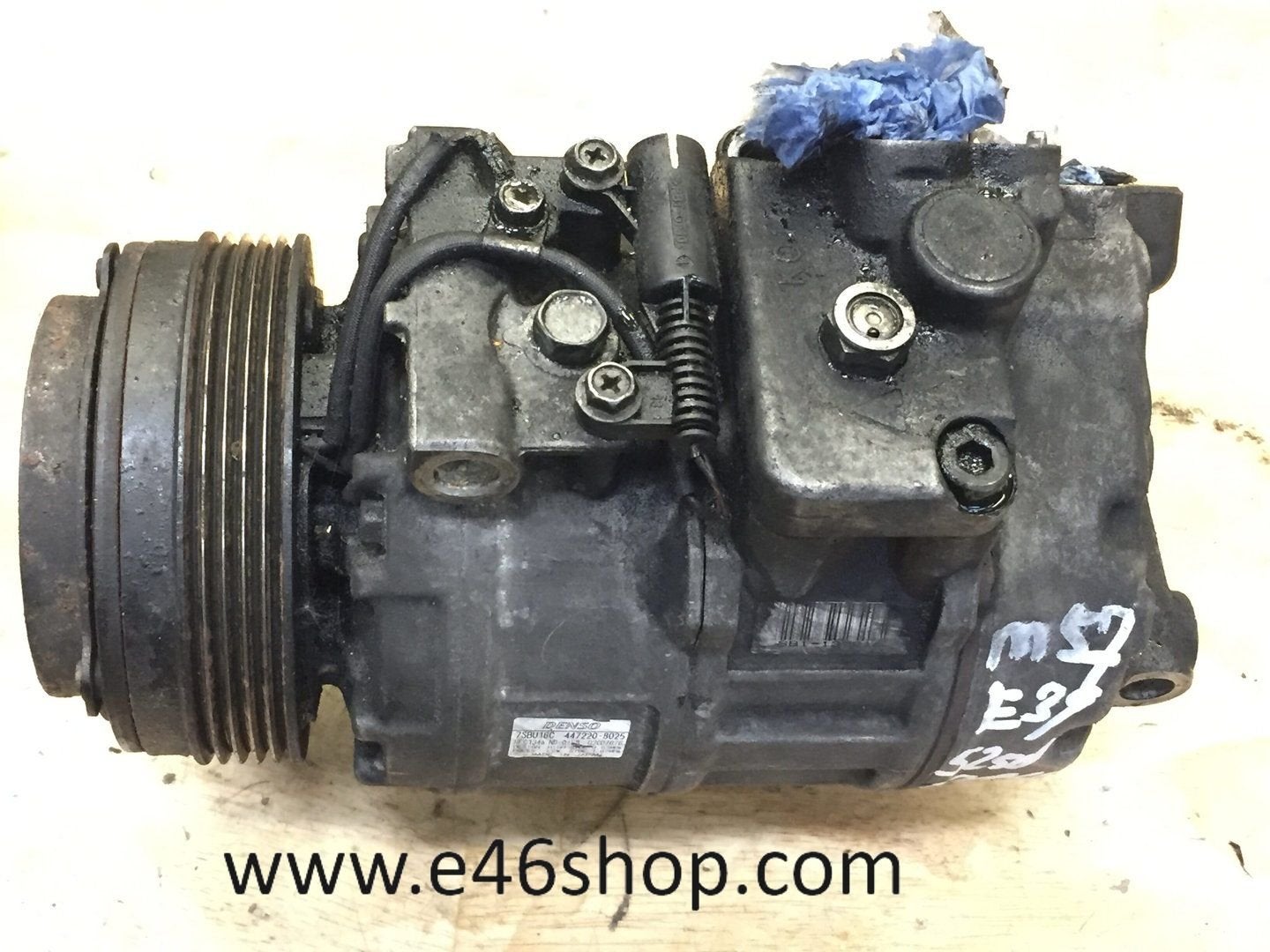 Airco pomp BMW E39 E46 E38 M57 diesel motor, Gebruikt, -, -, Ophalen of Verzenden