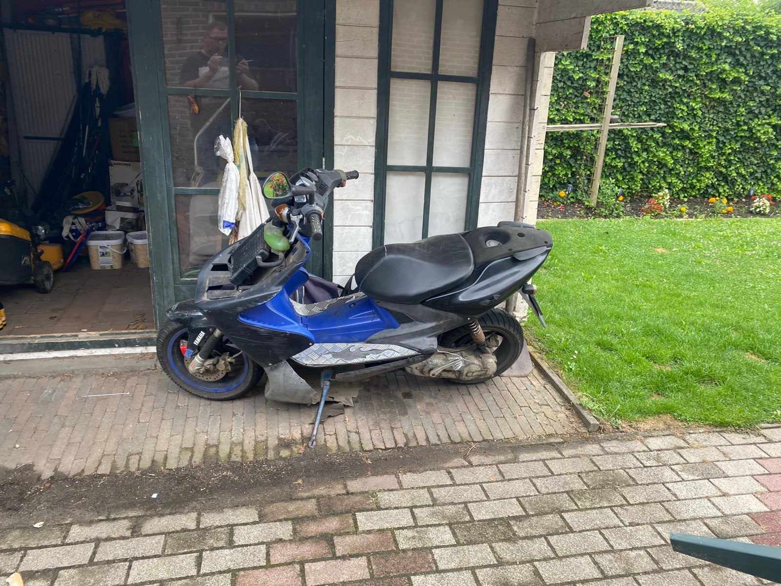 Yamaha Aerox met snel blok en goede banden - Opknapper, Ophalen of Verzenden, Gebruikt, Tweetakt, Yamaha