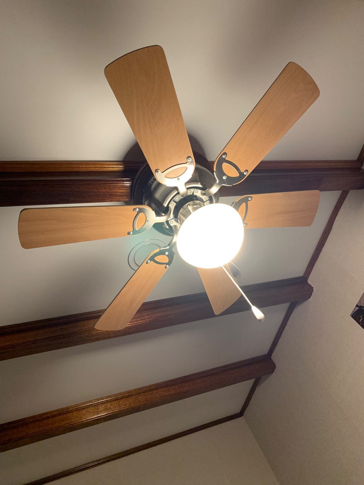 Ventilator met licht €25, Witgoed en Apparatuur, Ophalen, Zo goed als nieuw