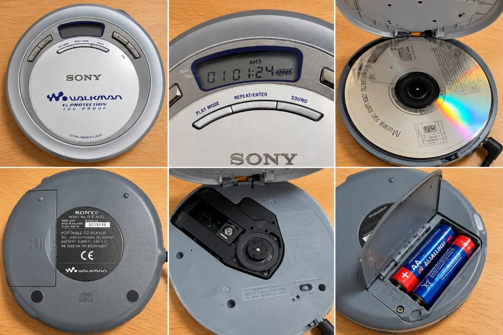 Sony CD Walkman D-EJ620 – Getest en werkend!, Ophalen of Verzenden, Walkman