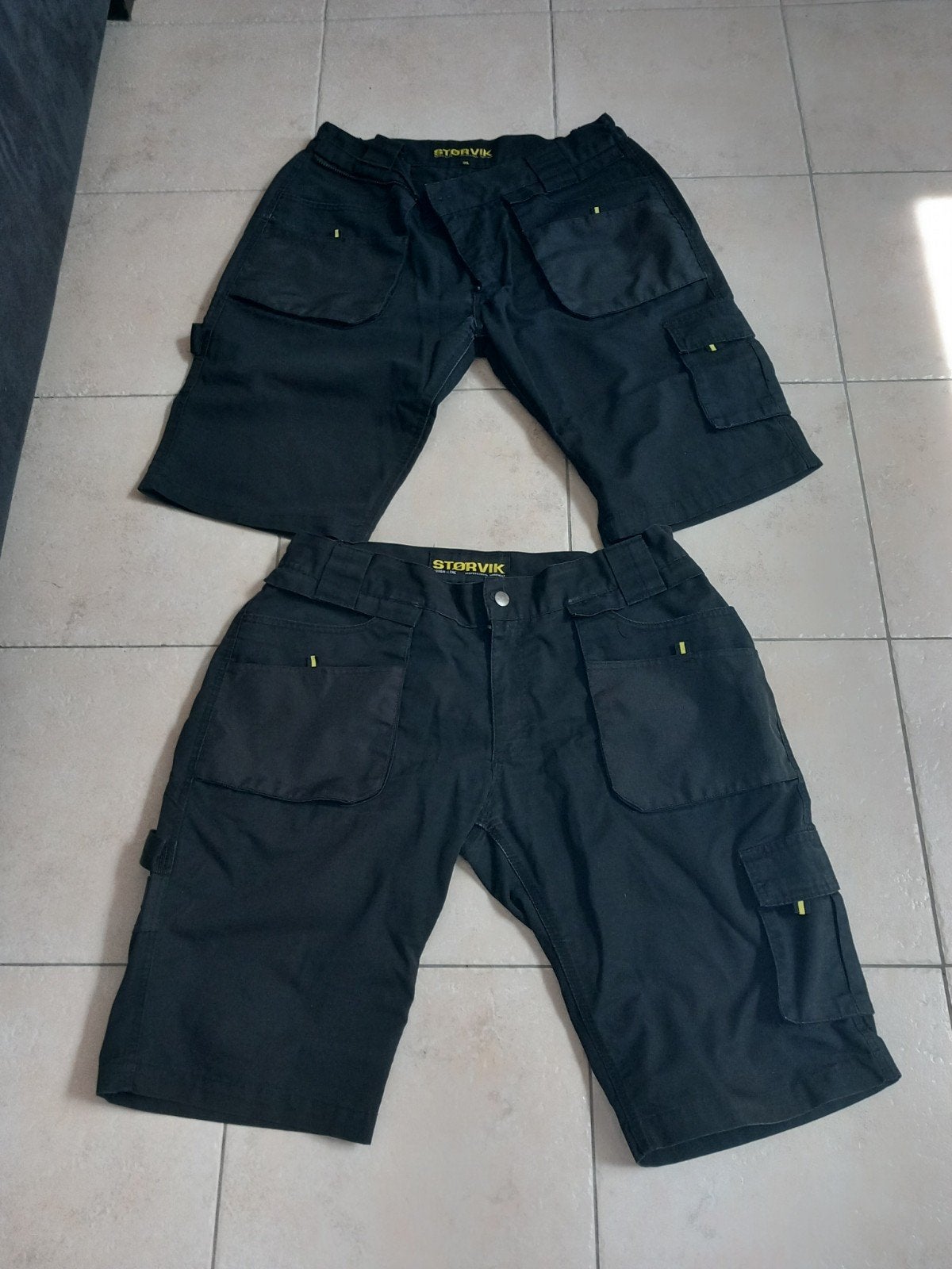 Størvik korte werkbroek, Ophalen of Verzenden, Zo goed als nieuw, Overige maten, Zwart