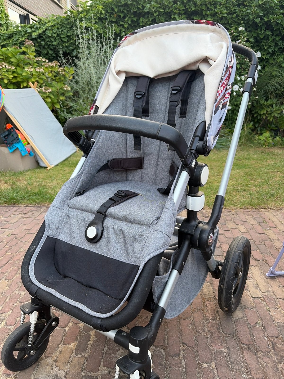 Bugaboo Cameleon 3 kinderwagen met Pendleton zonnekap, Gebruikt, Bugaboo, Met reiswieg, Ophalen