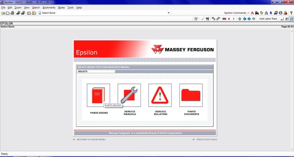 MASSEY FERGUSON Europa onderdelencatalogus [03.2015], Verzenden