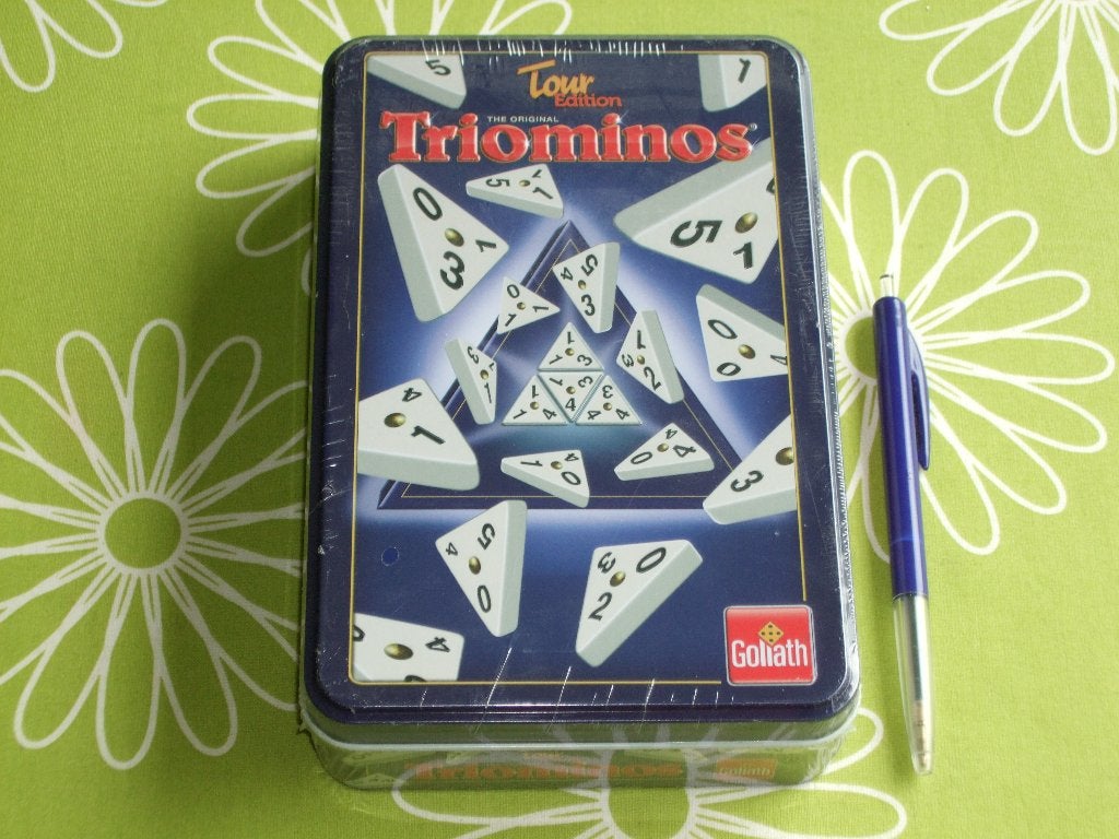 Nieuw in seal: Triominos - reiseditie, Een of twee spelers, Ophalen of Verzenden, Nieuw
