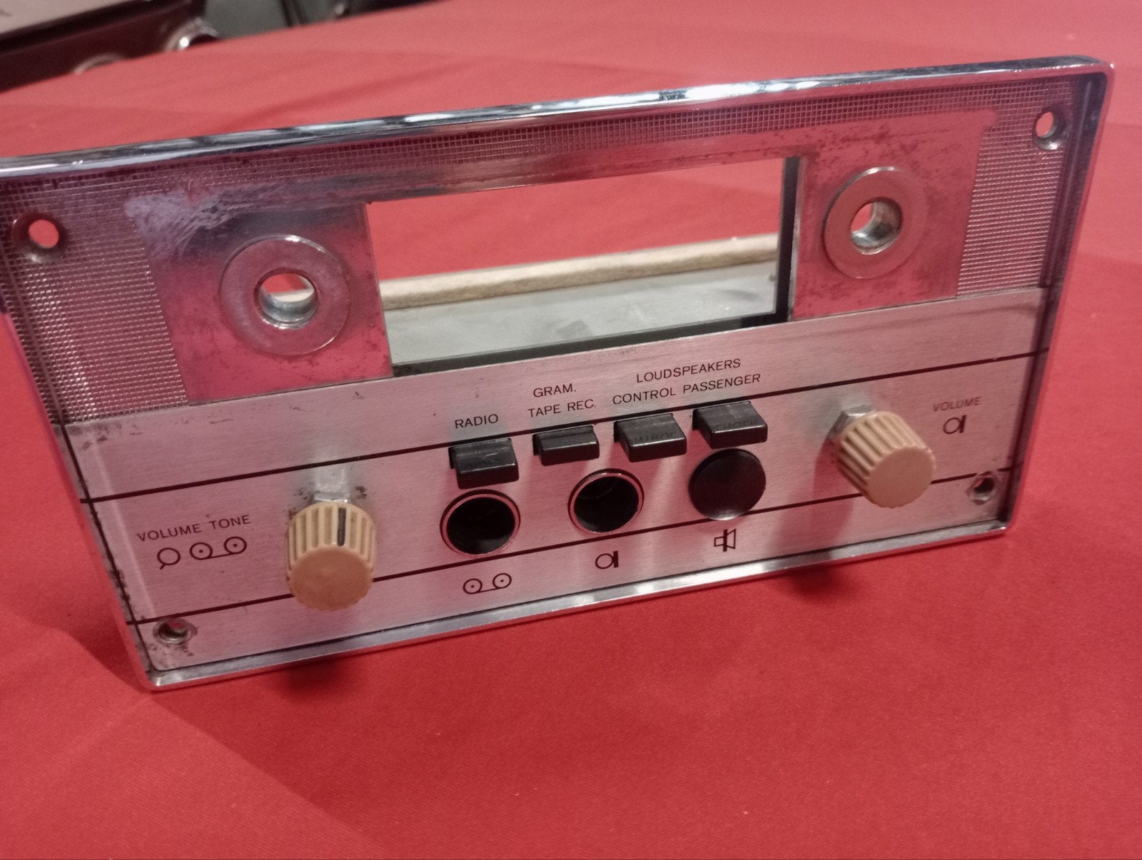 Zeldzaam Philips 22RN auto radio front, Auto diversen, Gebruikt, Ophalen of Verzenden, Nb, Nb