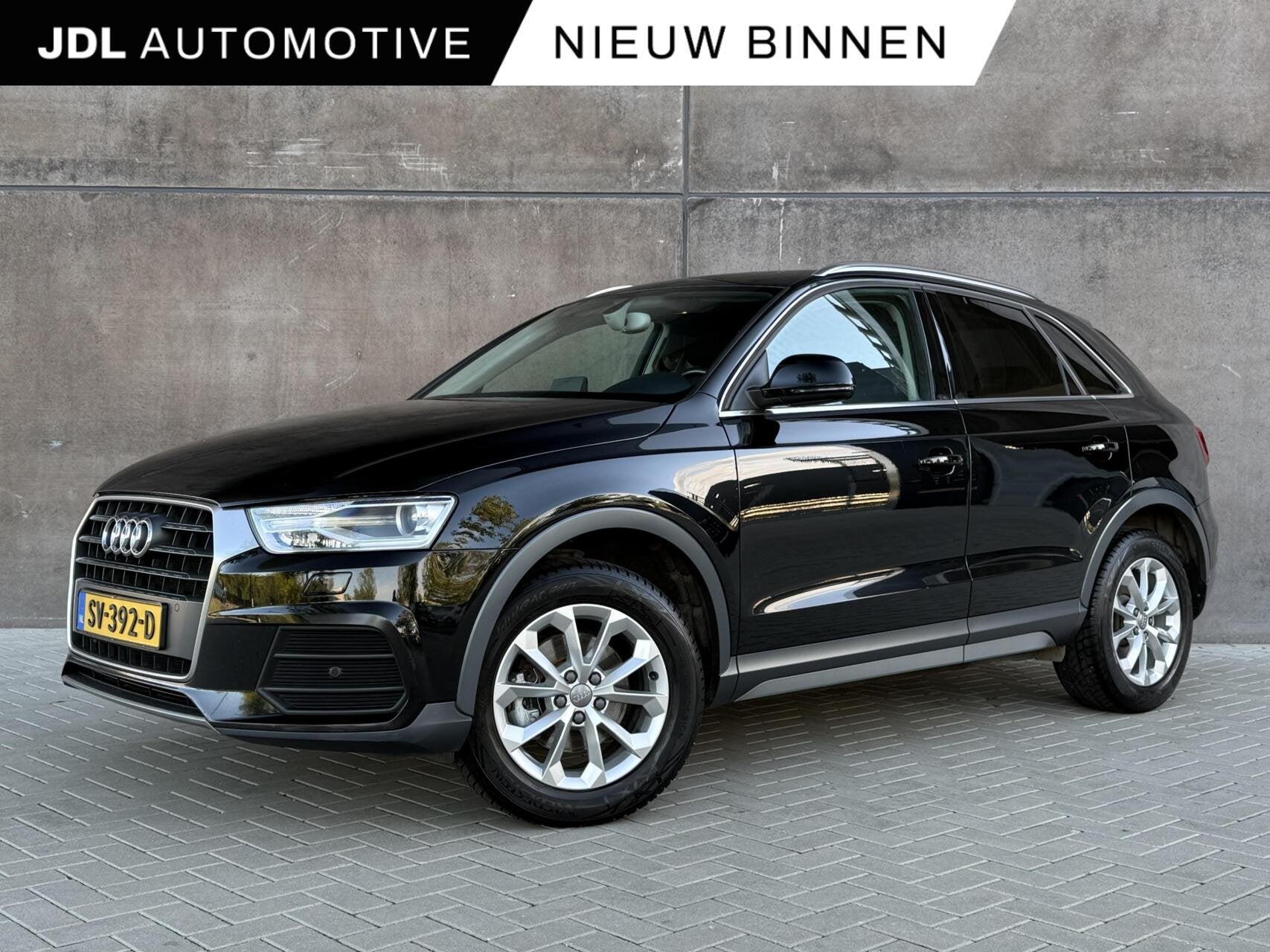 Audi Q3 1.4 TFSI CoD Design Pro Line Plus | Trekhaak | Keyle, 4 cilinders, 150 pk, Zwart, SUV of Terreinwagen
