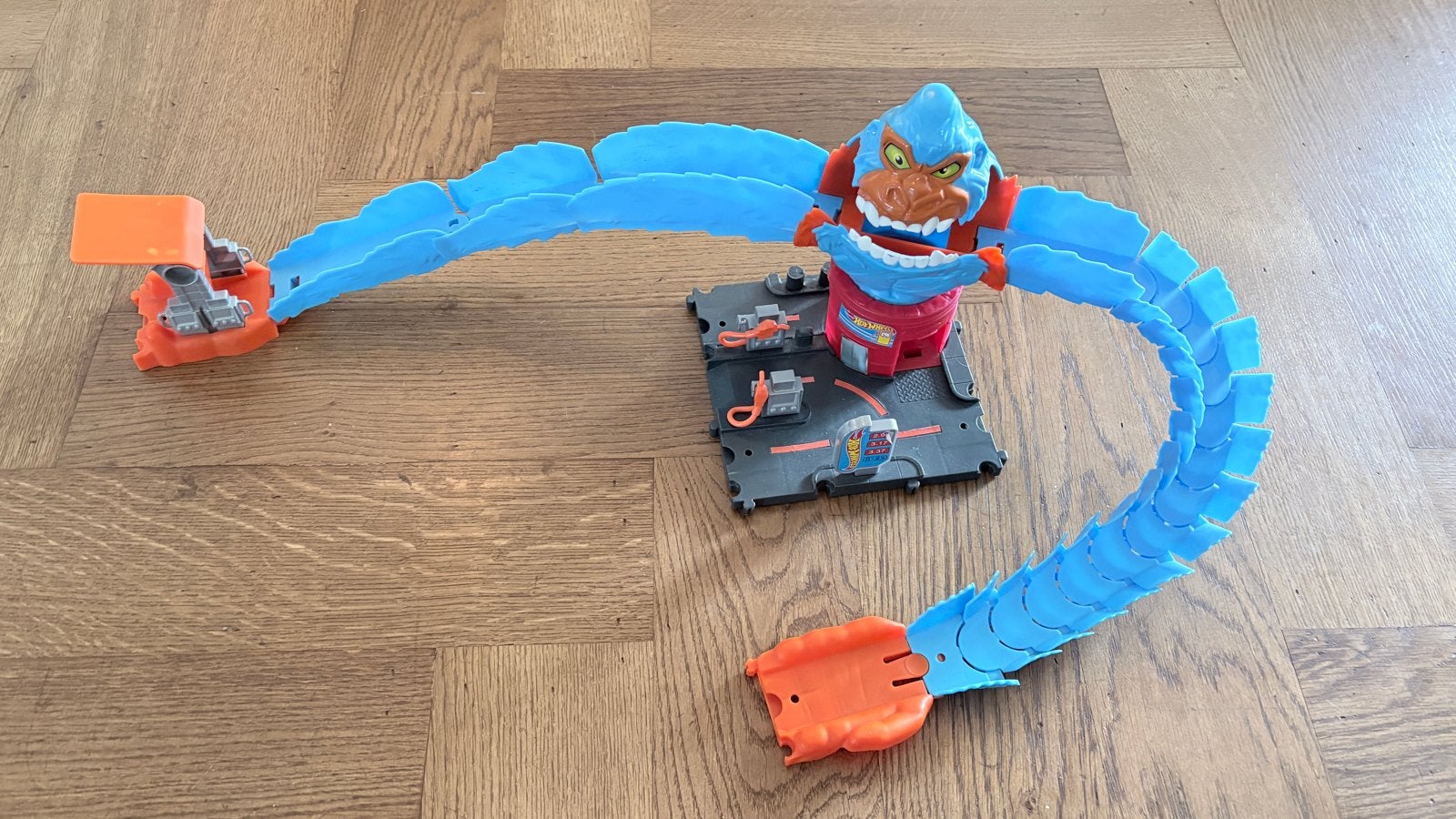 Hot Wheels Gorilla Slam Racebaan, Kinderen en Baby's, Ophalen, Racebaan, Zo goed als nieuw, Hot Wheels