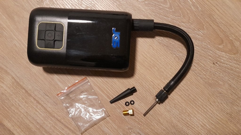 JGS draadloze bandenpomp – elektrische compressor, Ophalen, Gebruikt