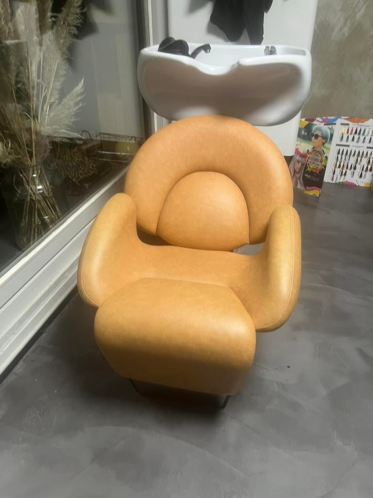 Kappers spullen, Huis en Inrichting, Fauteuils, Ophalen of Verzenden, Zo goed als nieuw, 75 tot 100 cm