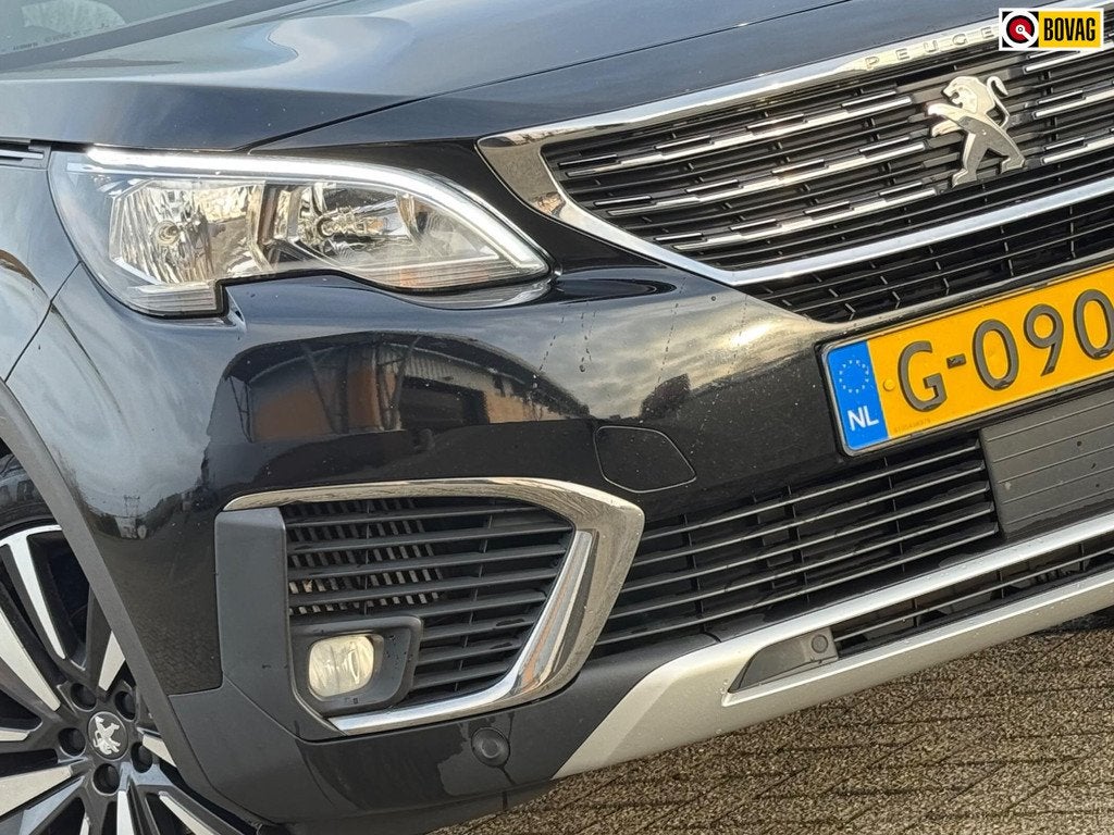 Peugeot 5008 1.2 PureTech Allure 130pk Automaat - Noir Perla, Auto's, Peugeot, Bedrijf, Te koop, 360° camera, ABS, Achteruitrijcamera