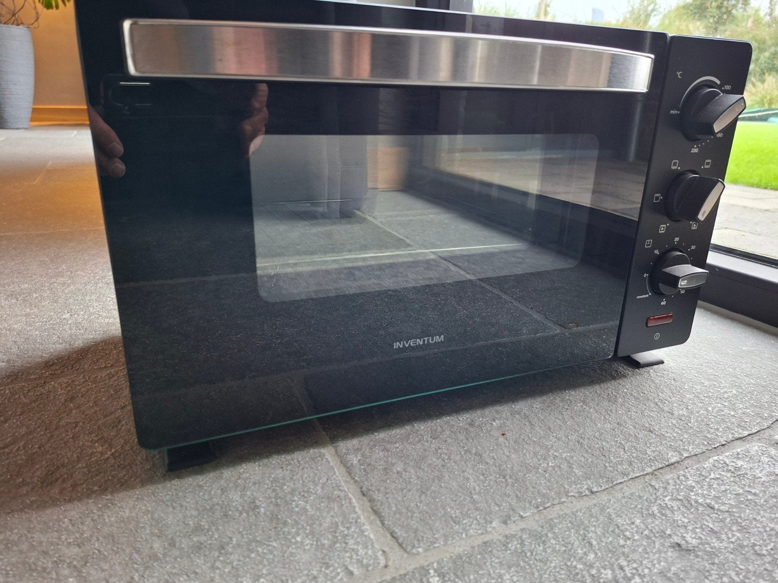 inventum OV207B heteluchtoven, Ophalen, Minder dan 45 cm, Inventum, Vrijstaand