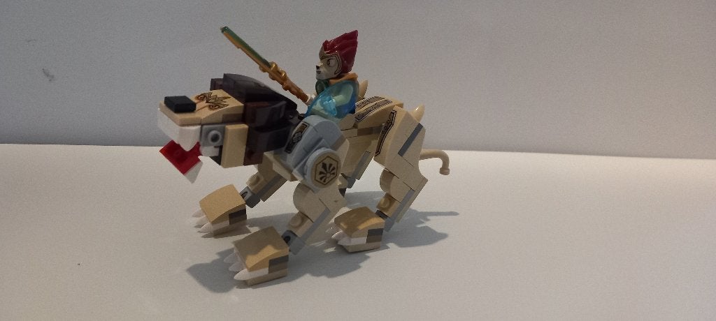 Lego Chima 70123 Leeuw legendebeest, Kinderen en Baby's, Speelgoed | Duplo en Lego, Gebruikt, Lego, Ophalen of Verzenden, Complete set