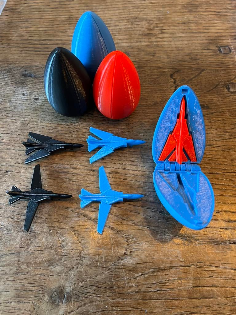 3D geprinte paaseieren met verrassing - Surpise Easter Eggs, Diversen, Ophalen of Verzenden, Nieuw