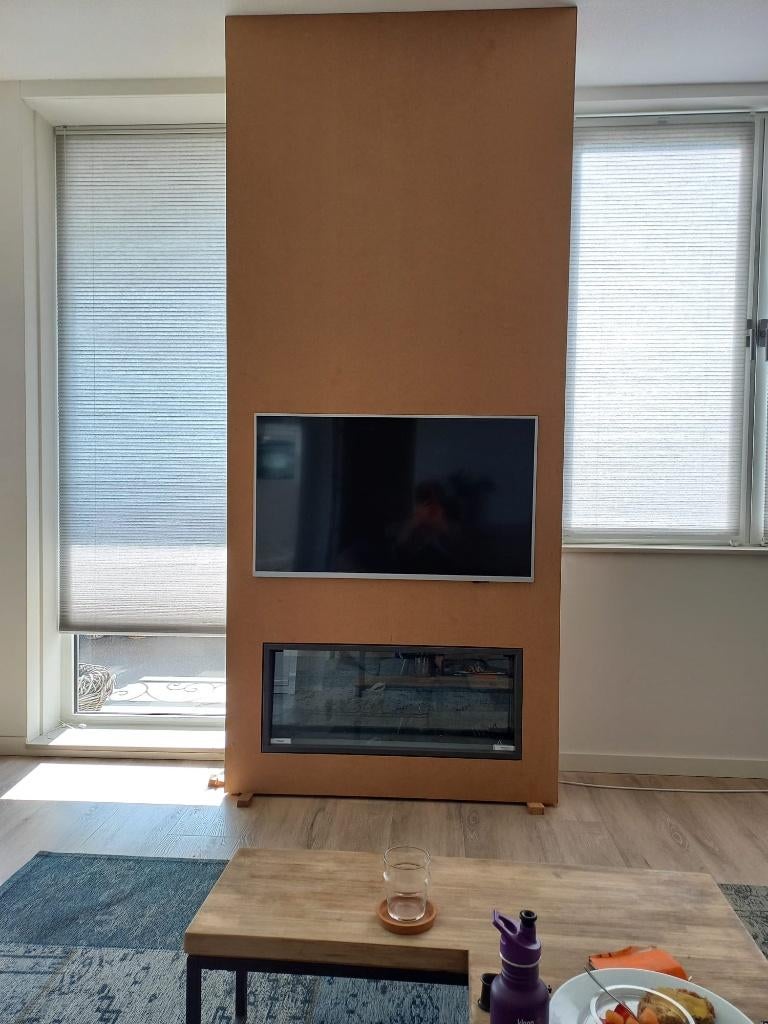 Gratis ophalen  Livn flame Marly inbouwhaard, Ophalen, Gebruikt, Inbouwhaard, Elektrische haard