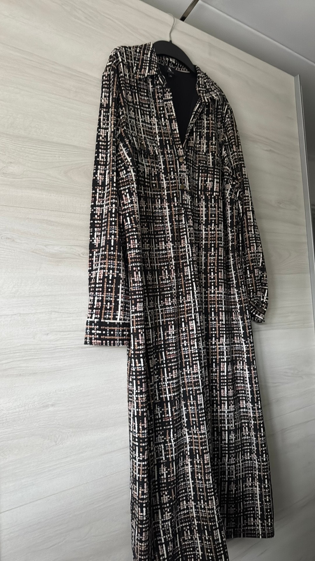 K-design jurk maat XXL maar valt meer als een XL, Ophalen of Verzenden, Zo goed als nieuw, Onder de knie