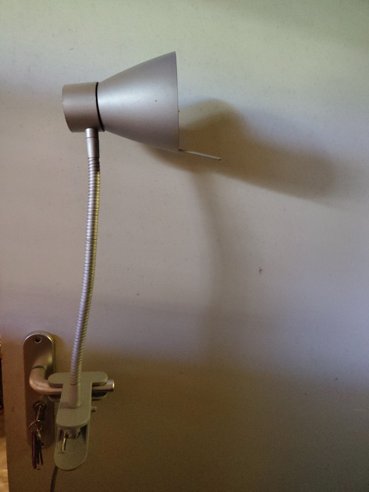 Kwantum lamp met klem en flexibele arm, E14 fitting, Ophalen of Verzenden
