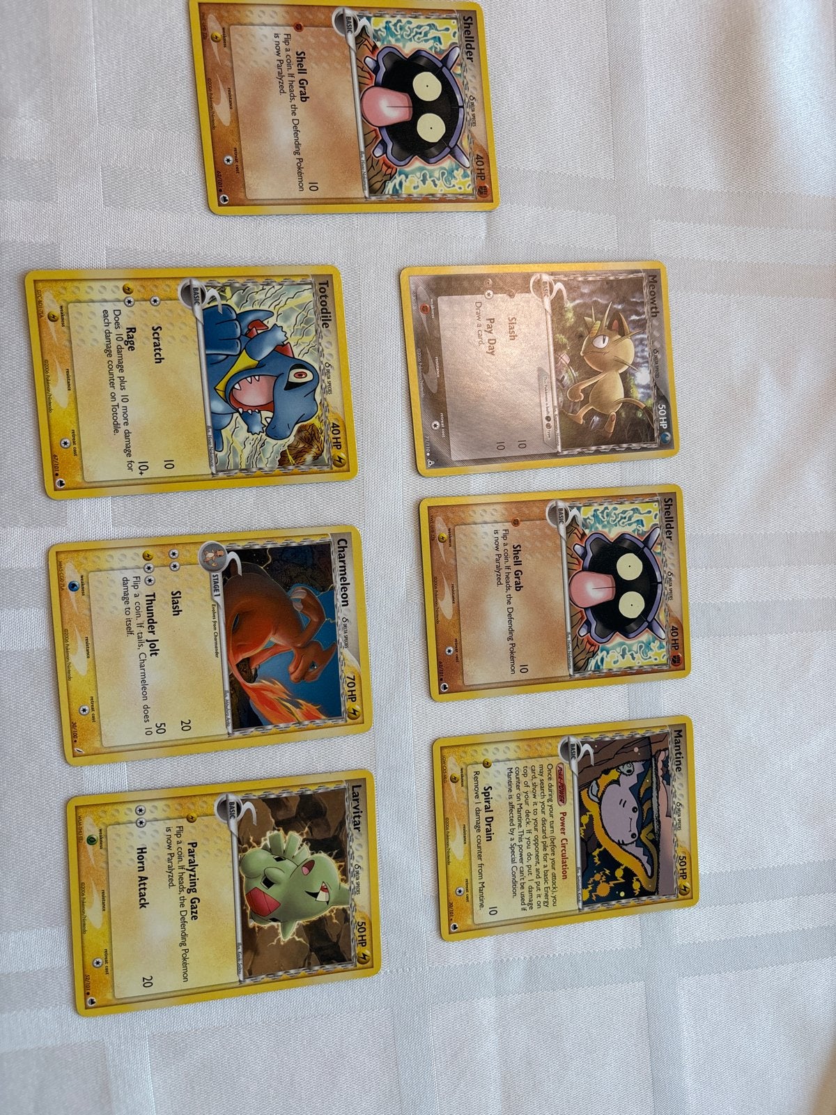 Pokémon Delta Species set, Ophalen of Verzenden, Zo goed als nieuw, Meerdere kaarten