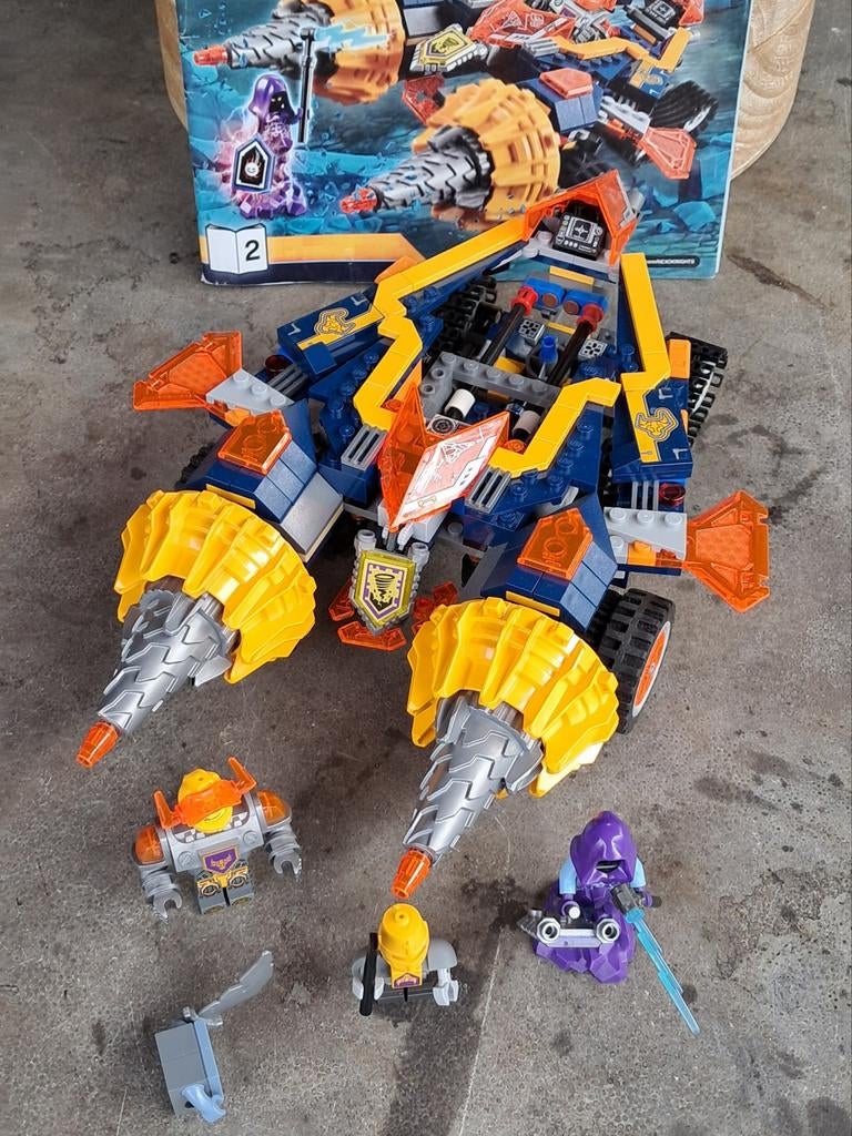 LEGO Nexo Knights 70354 Axl's Rumble Maker, Compleet, Overige thema's, Lego, Ophalen of Verzenden