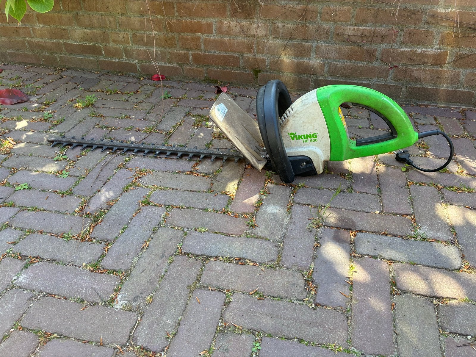 Viking HE 600 elektrische heggenschaar, Ophalen of Verzenden, Gebruikt, Elektrisch