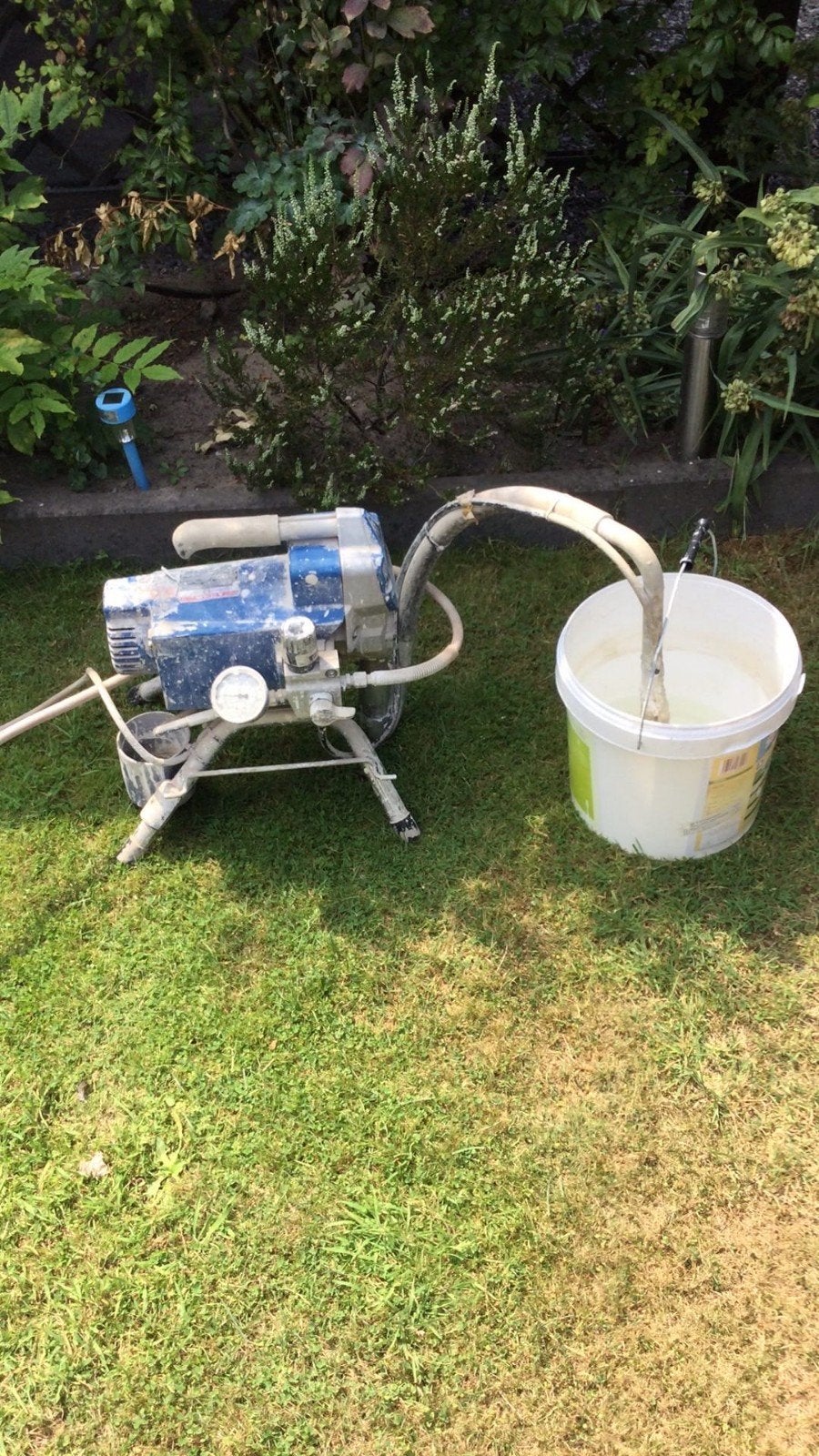 Graco 390 Verfspuit / Verfpomp - Gebruikt, Doe-het-zelf en Verbouw, Schildersmaterialen, Ophalen, Gebruikt, Verfspuit of Verfpomp