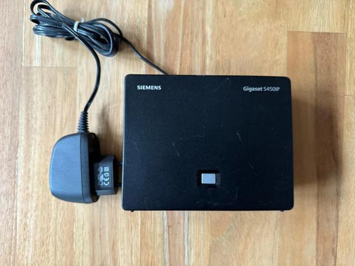 Siemens Gigaset S450 IP basisstation, Ophalen of Verzenden, Gebruikt, 1 handset