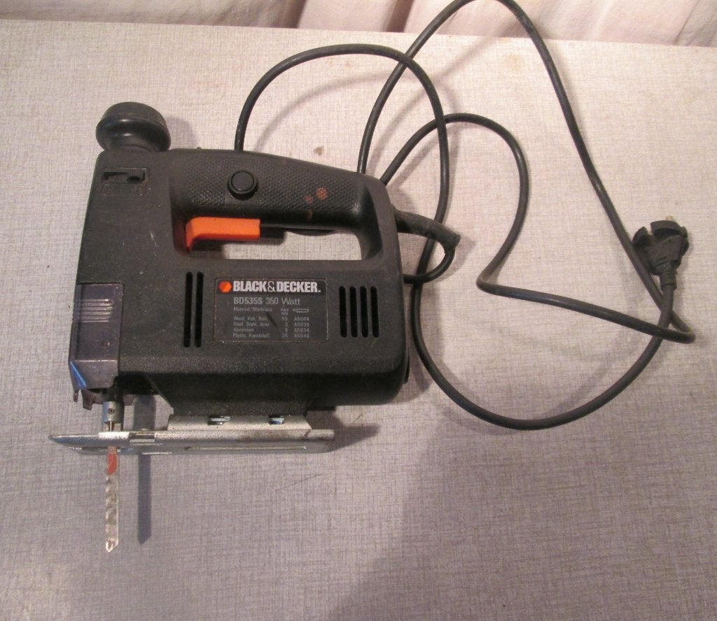 Prima Black&Decker Decoupeerzaag - type BD535S, Decoupeerzaag, Ophalen of Verzenden, Zo goed als nieuw, 30 tot 70 mm
