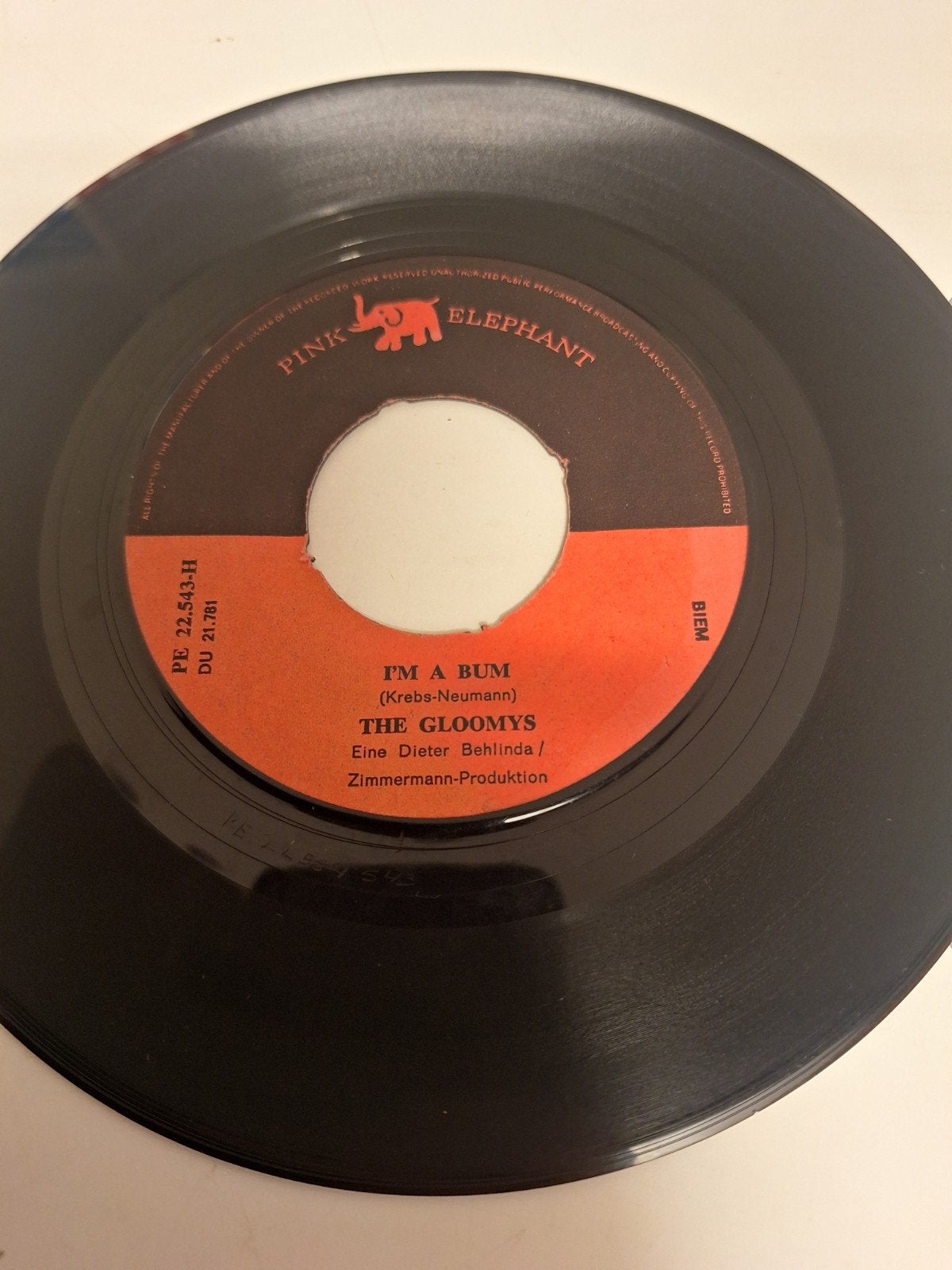 The Gloomys - I'm a bum, 1970., Verzenden, 7 inch, Pop
