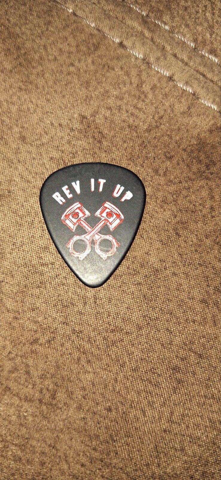 ZZ Top-Billy Gibbons plektrum, Ophalen of Verzenden, Zo goed als nieuw, Foto of Kaart