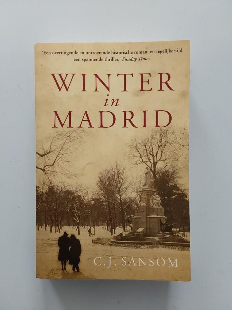 C.J. Sansom : Winter in Madrid, Boeken, Ophalen of Verzenden, Zo goed als nieuw, C.J. Sansom