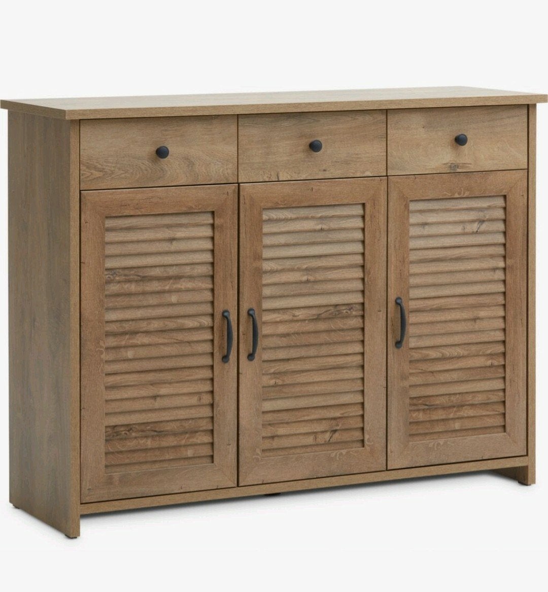 Dressoir met laden, donkerbruin Manderup Jysk, Huis en Inrichting, Kasten | Dressoirs, Ophalen, Gebruikt, Scandinavisch, 25 tot 50 cm