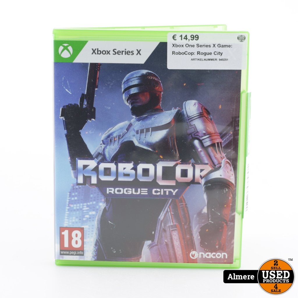 Xbox One Series X Game: RoboCop: Rogue City