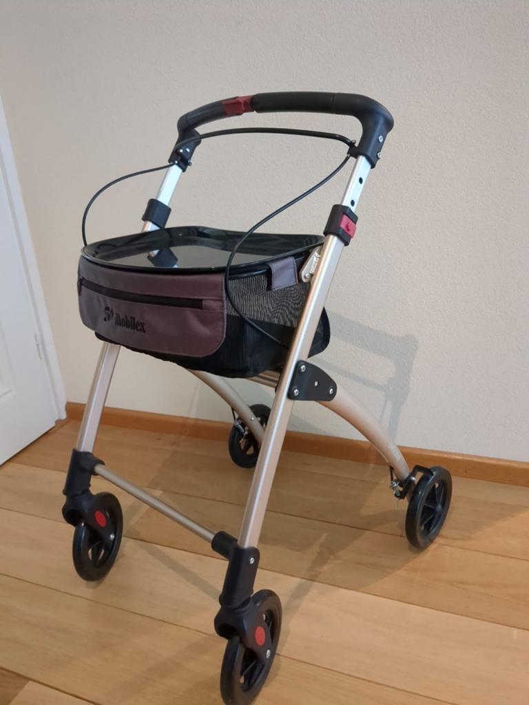 Mobilex Jaguar binnenrollator, Diversen, Rollators, Ophalen, Opvouwbaar, Zo goed als nieuw