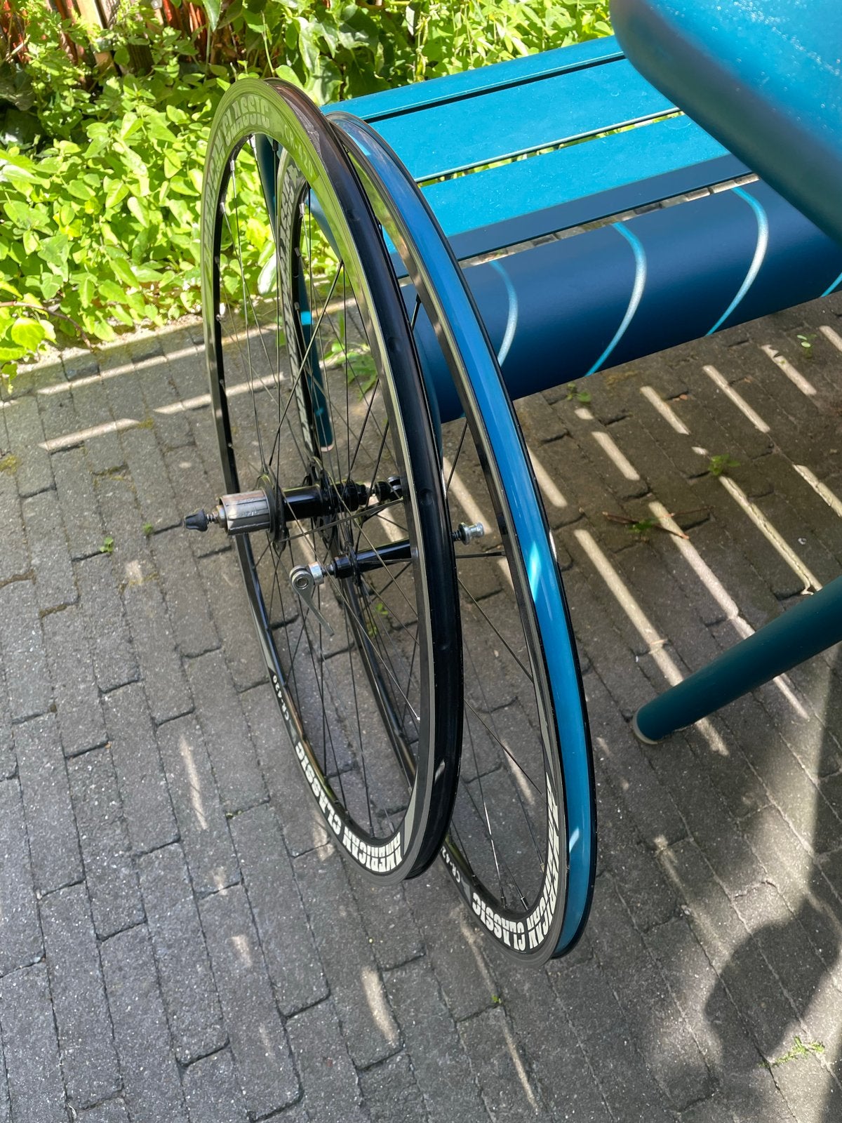 American Classic CR-420 Wielset, Fietsen en Brommers, Fietsonderdelen, Zo goed als nieuw, Aluminium, Racefiets, Ophalen