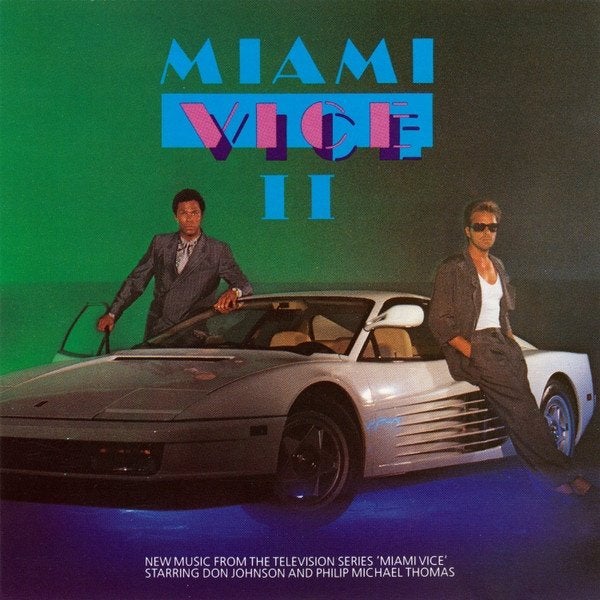 Soundtrack C.D. (1986) MIAMI VICE II, Cd's en Dvd's, Inclusief boekje, Gebruikt, Filmmuziek en Soundtracks, Ophalen of Verzenden
