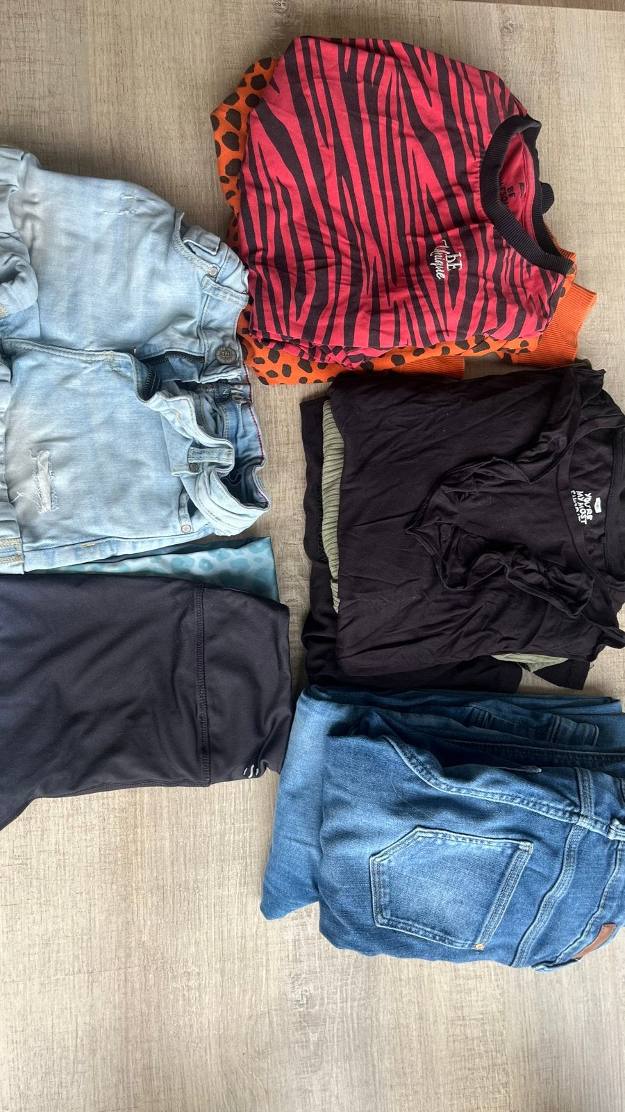 Kledingpakket Meisje Maat 146/152 - Truien, Shirts & Jeans, Ophalen, Gebruikt, Meisje, Setje