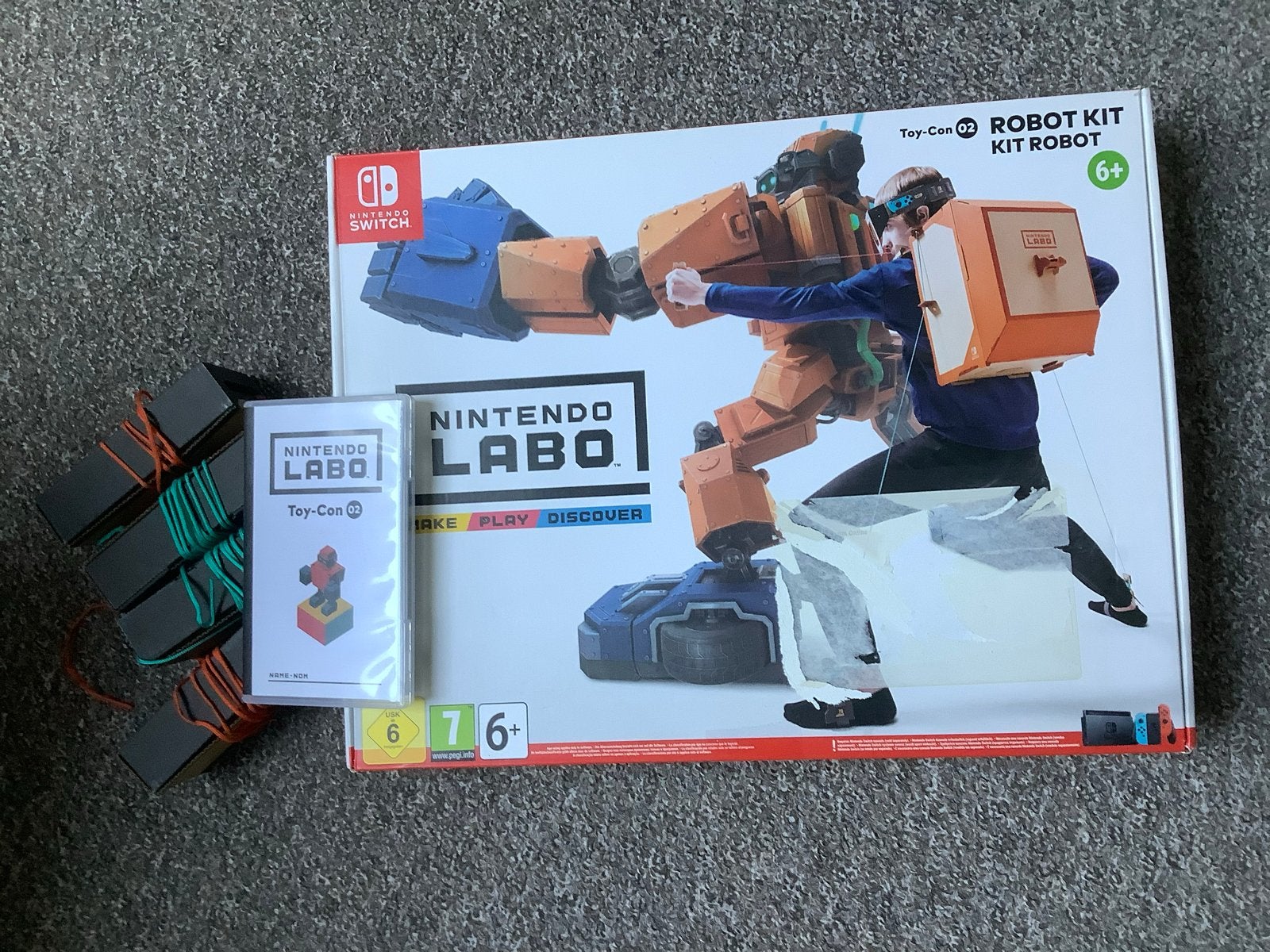 Nintendo Switch Labo Robot Kit. Toy-con 02, Met games, Ophalen of Verzenden, Zo goed als nieuw, Zonder controller