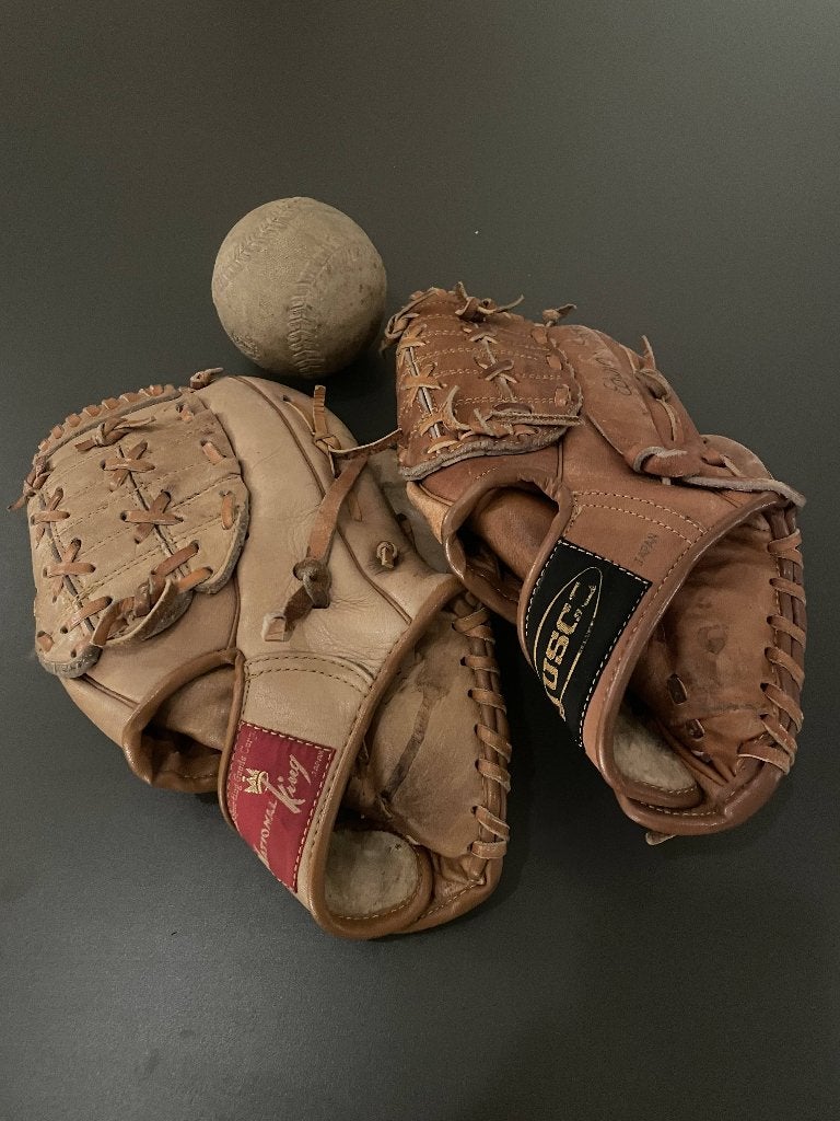 Honkbal handschoenen, Sport en Fitness, Ophalen, Gebruikt, Honkbal, Handschoen