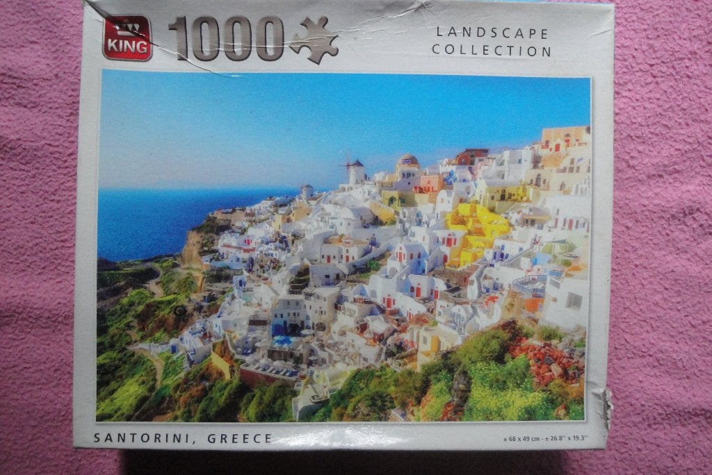 KING LANDSCAPE COLLECTION PUZZLE 1.000 stukjes voor 2,50euro, Ophalen of Verzenden, 500 t/m 1500 stukjes, Gebruikt, Legpuzzel