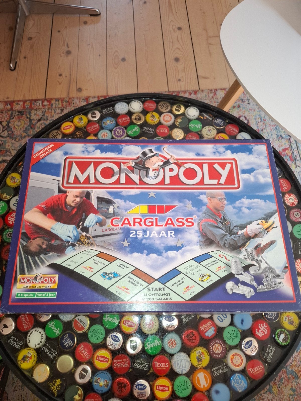 Monopoly Carglass 25 Jaar Editie - Nooit gespeeld!, Ophalen, Zo goed als nieuw