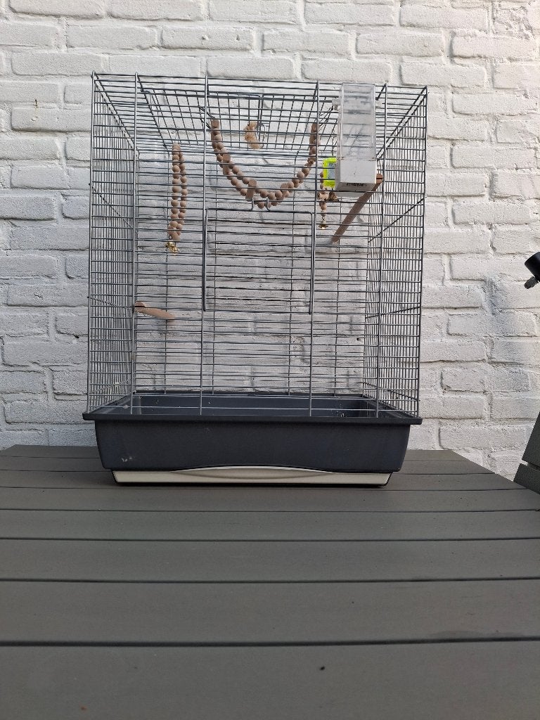 Vogelkooi, Ophalen, Gebruikt, Metaal, Vogelkooi