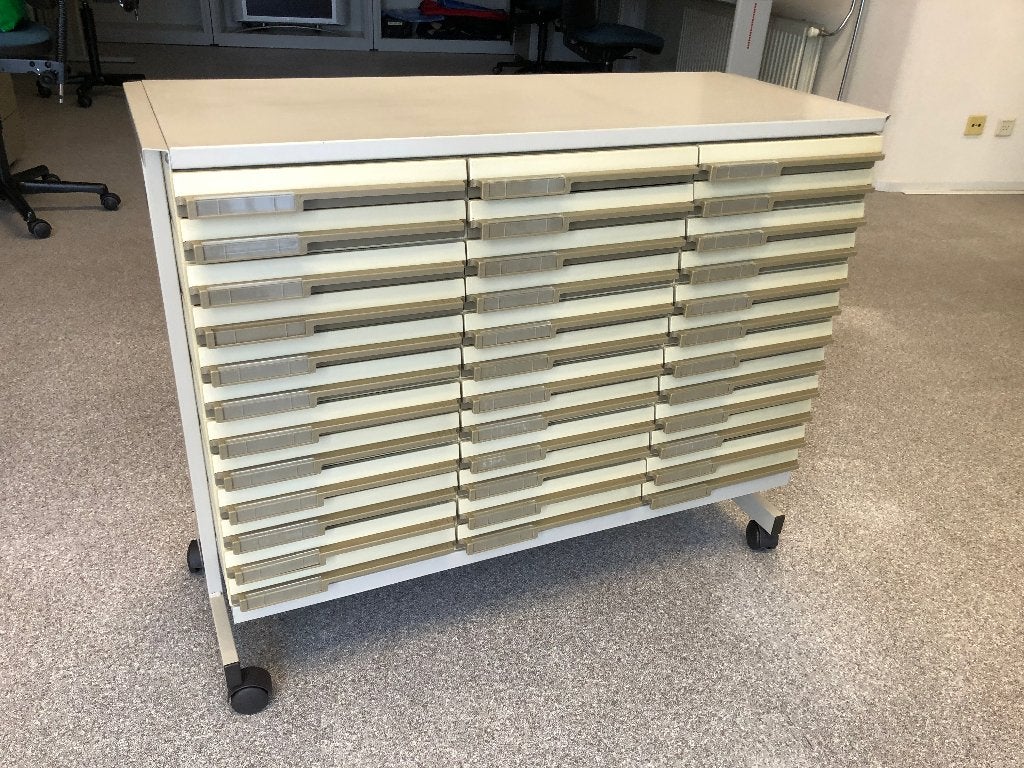 Ladekast op wieltjes, Ophalen, Kunststof, 5 laden of meer, 50 tot 100 cm